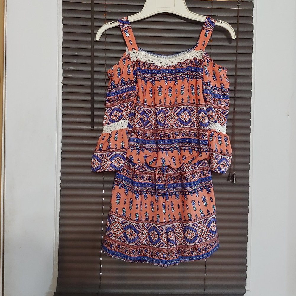 My Michelle Girl girls romper  size L